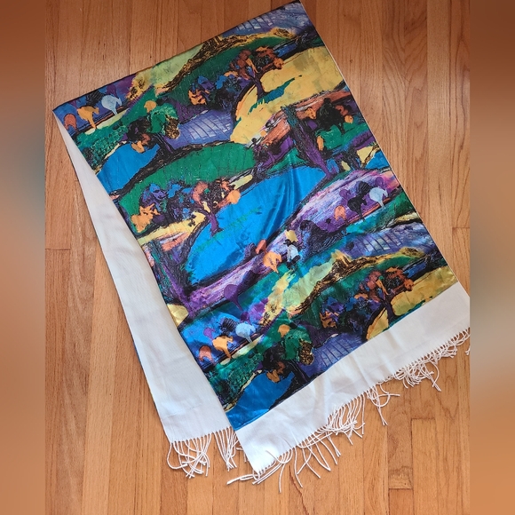 Stunning wrap scarf shawl - Picture 3 of 6